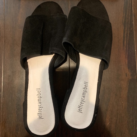 Jeffrey campbell beaton mule sandals size 10 - Picture 2 of 4